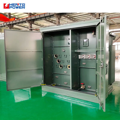 Quality  500kVA 3 Phase Pad Mounted Electrical Transformer Weatherproof Oil Immersed Cooling factory