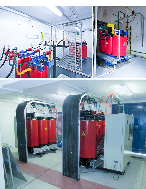 MV HV Electrical Dry Type Distribution Transformer Three Phase 160kva 200kva 250kva