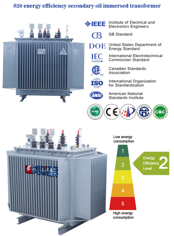 3 Phase Set Down Electric Step Up Transformer High Voltage 250KVA 400 KVA 800KVA Oil-immersed Transformer