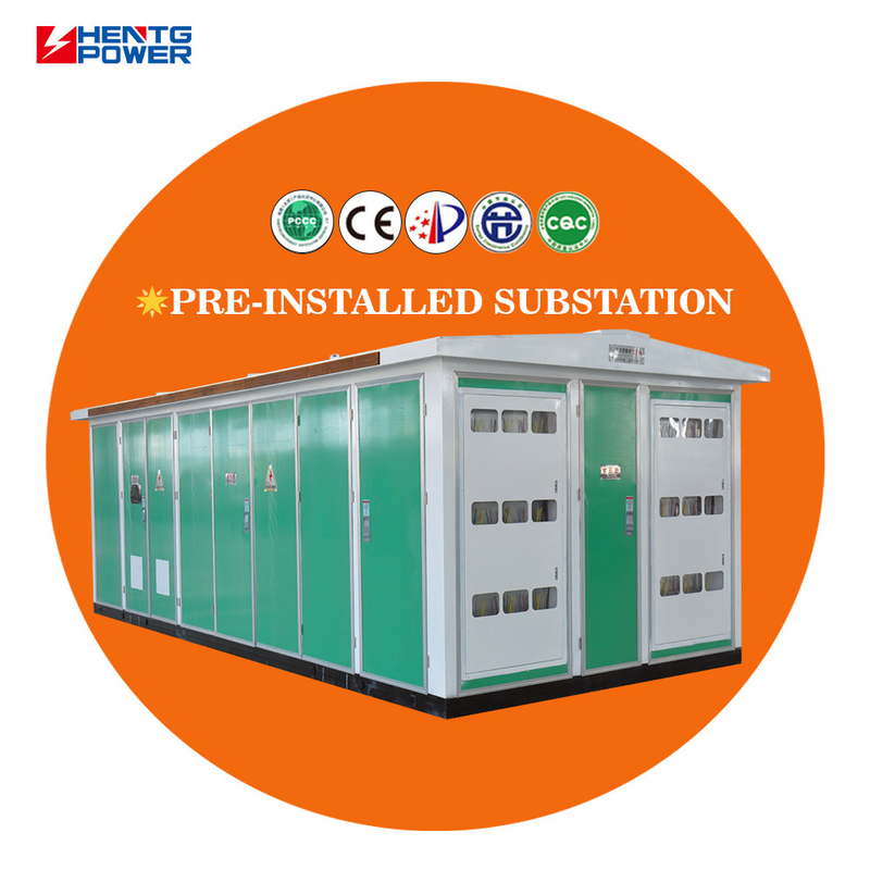 Compact Substation Electricity Power Trafo Transformer Mv 3 Phase Oil Type 1000kva 1500Kva