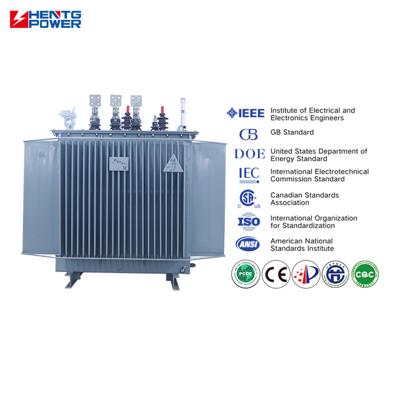 630kVA Mv Hv Oil Immersed Transformer Electrical Isolation Three Phase Power Transformer
