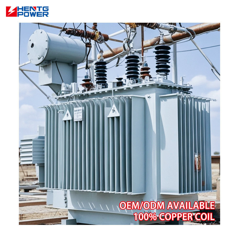 Outdoor Oil Immersed HF Power Transformer Fully Sealed 3 Phase 2500kva 3150kva