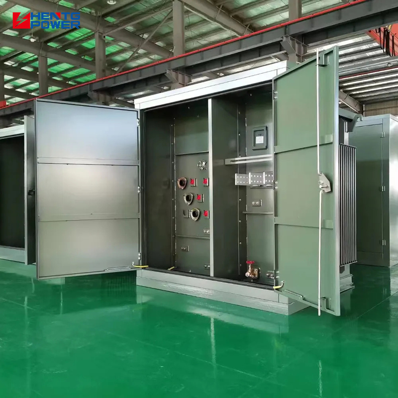 Pad Mounted Medium Voltage Step Up Transformer 750kVA 3 Phase Electrical Transformer