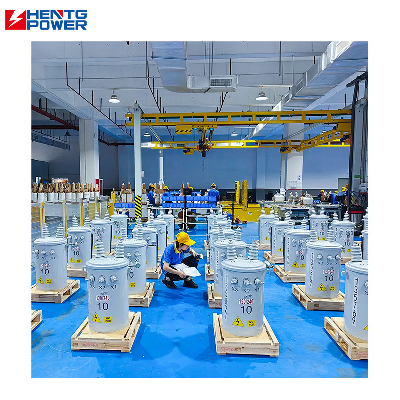 167kVA Single Phase Oil Immersed Power Transformer with 98% Efficiency for Stable Voltage Distribution