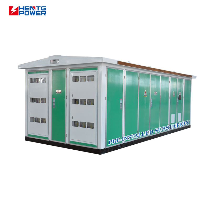 3 Phase Step Down Electric Voltage Transformer Oil Compact Substation 1000kVA 2000kVA