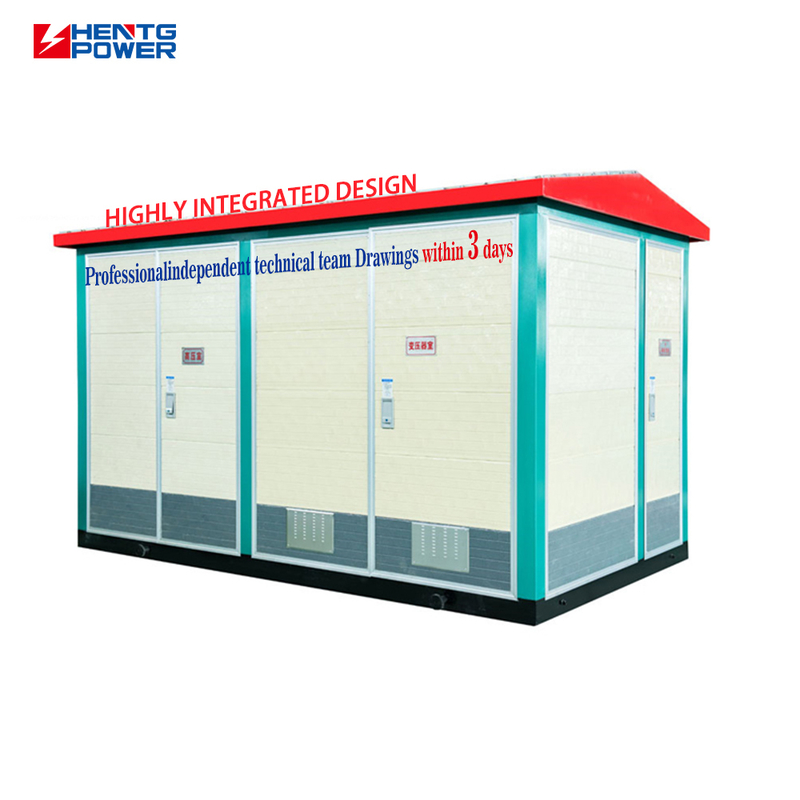 Hv 220V 1600KVA Step Up And Down Transformer Three Phase YB Compact Substation Suppliers