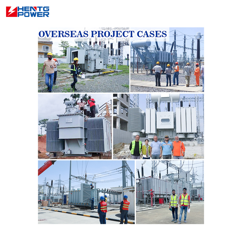 High Efficiency 2500kVA Oil Immersed Transformer with 10kV Input and 0.4kV Output for Renewable Energy Projects