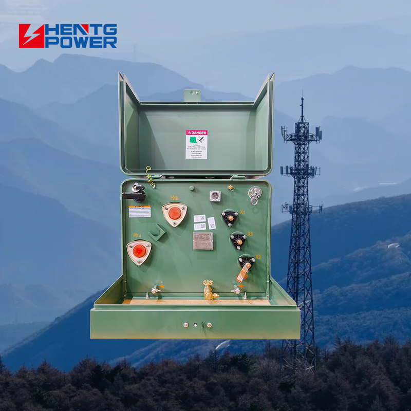 Single Phase Pad Mounted Power Transformer Oil Type 15kVA 25kVA 50kVA 100kVA OEM