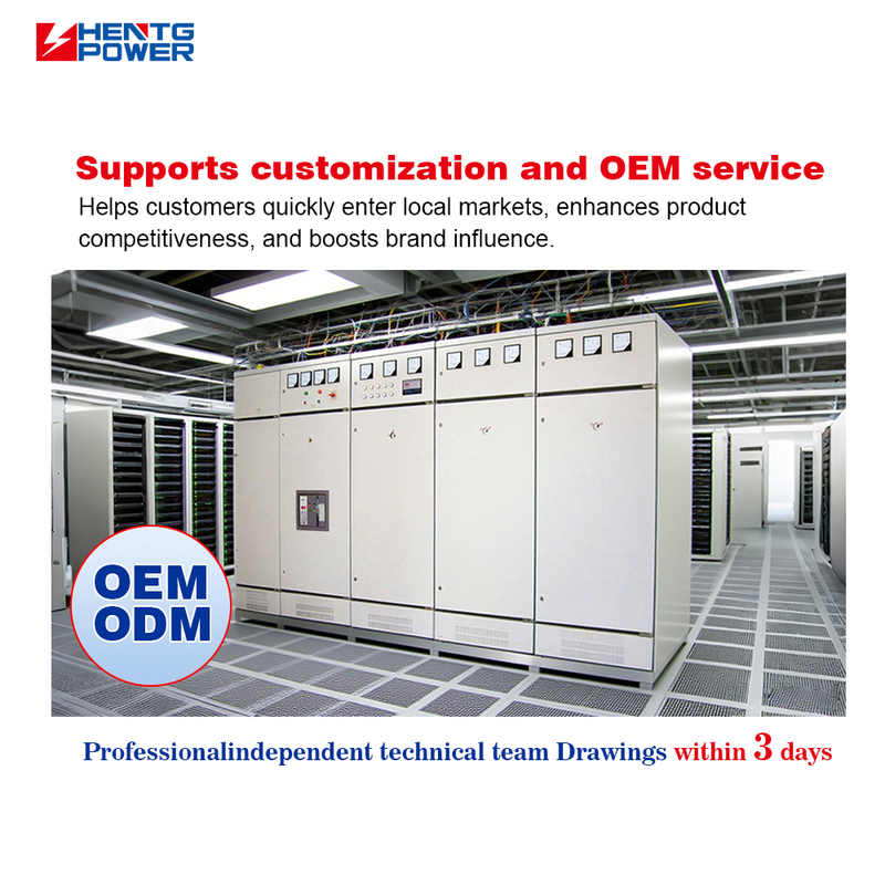 GGD Power Distribution Cabinet 50kw 150kw 3 Phase 380V 50Hz AC Low-Voltage Distribution Panel