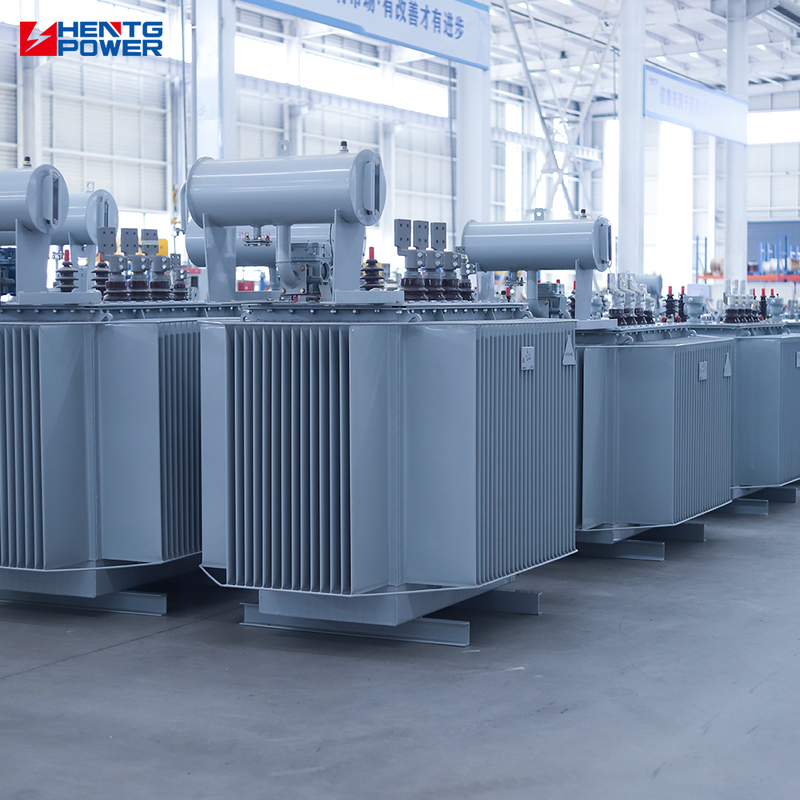 2500KVA Three Phase Oil Immersed Power Transformer with Aluminum Copper Winding and 10kV-69kV Input Voltage