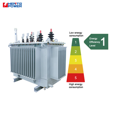 200 Kva Electric Voltage Step Down Power Transformer Three Phase Oil Filled Type