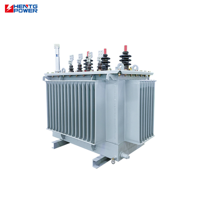 Oil 3 Phase Transformer Copper & Aluminum Winding Distribution Transformer 30KVA 50KVA