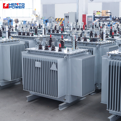 30KV Step Down Low Voltage Oil Immersed Transformer Custom Electric Distribution Transformer