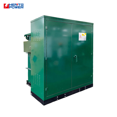 Three Phase Oil Filled Pad Mounted Transformer 1000kva Iron Core Customizable