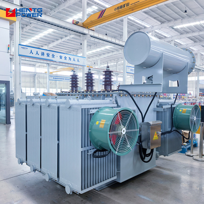 Industrial Electric Circular Coil HV Oil Immersed Transformer Step Up Step Down 3 Phase