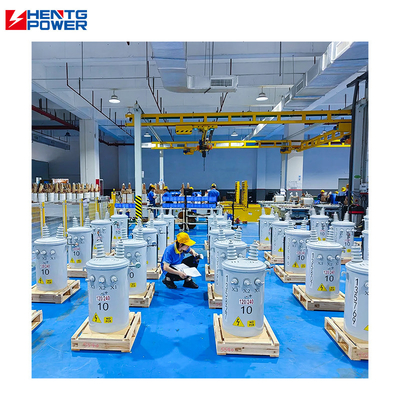 60Hz Single Phase Pole Mounted Transformer 75kva 100kva 14400V/24940V 120V/240V