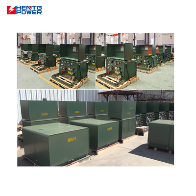 Medium Voltage Pad Mounted Transformer 37.5kVA Single Phase Low Losses Loop Feed Type