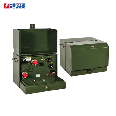 Single Phase Pad Mounted Transformer Low Noise 25kVA 37.5kVA 50kVA 50Hz Oil Filled
