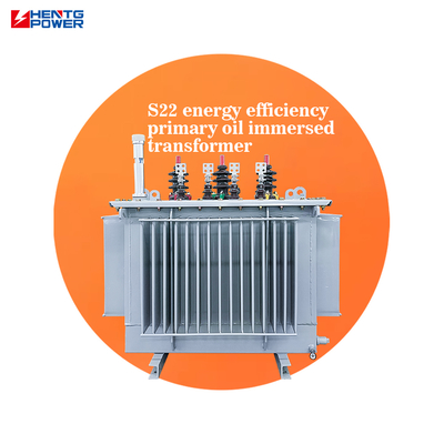 10kV 500kVA Oil Immersed Power Transformer Copper Winding