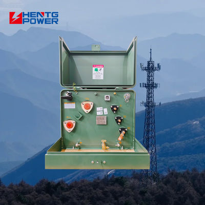 Single Phase Pad Mounted Power Transformer Oil Type 15kVA 25kVA 50kVA 100kVA OEM