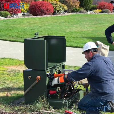 Stepdown Single Phase Pad Mounted Transformer 25Kva Mv Hv Oil Immersed Transformer