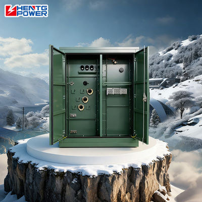 75kva 152kva 225kva Three Phase Distribution Power Transformer Outdoor Compact Substation with Combined Box