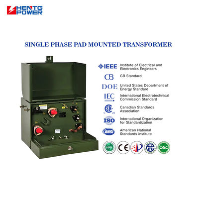 CE Certified 50kVA Single Phase Pad Mounted Transformer for Residential & Commercial Power with Durable Design