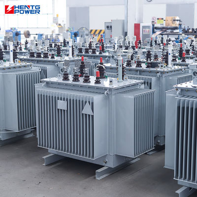 2500KVA Three Phase Oil Immersed Power Transformer with Aluminum Copper Winding and 10kV-69kV Input Voltage